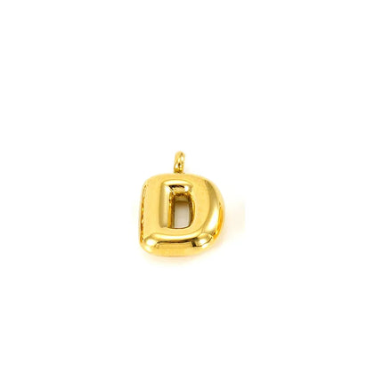 2026 new Bohemian style stainless steel gold-plated letter pendant necklace with personalized and fashionable letters to choose