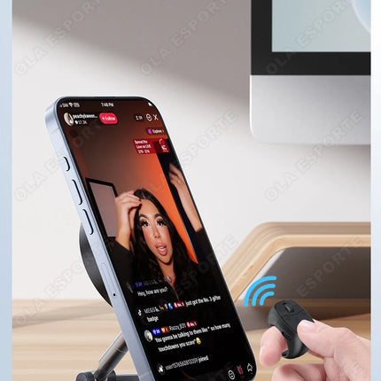 Bluetooth compatible 5.3 fingertip ring remote control finger ring mouse scrolling ring Bluetooth wireless camera selfie button