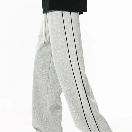 2025 Autumn Men Sweatpants Baggy Joggers Cotton Korean Sports Pants  Neutral Loose Outdoor Jogger Fitness Trouser