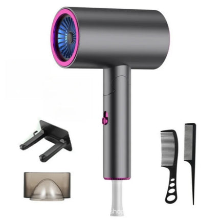 New Fashionable High Power Folding Travel Home Dormitory Silent Fast Dry Hair Styling Hairdryer US/UK/EU