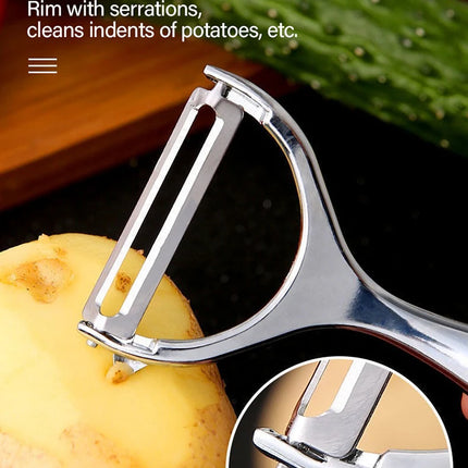 Stainless Steel Fruit Vegetable Tools Vegetable Peeler Potato Peeler Kitchen Accessories, Non-slip Handle SGGJ001