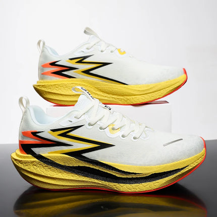 Marathon Men Running Shoes Carbon Board Speciality Sports Breathable Lightweight Women's Comfortable Chunta Athletic Sneakers