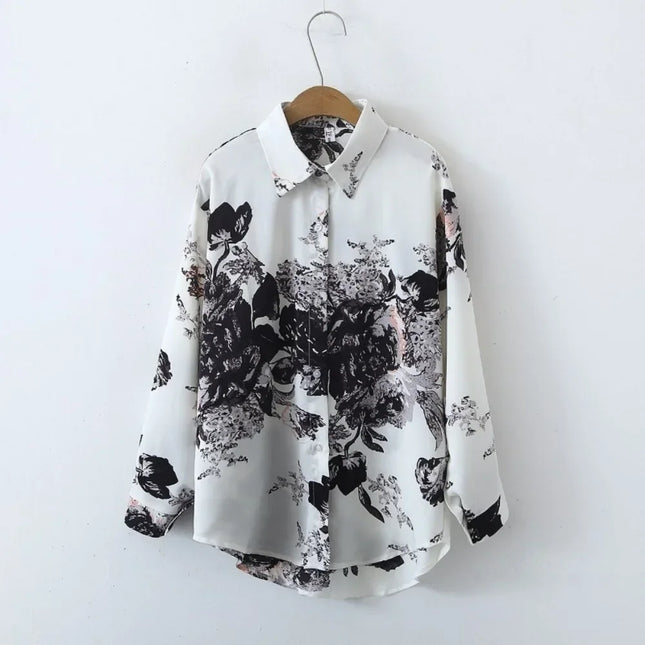 Blouse Fashion T Shirt Woman Casual Summer Tees Streetwear Print Tshirt Autumn Shirts for Women Clothes Vintage T-Shirts Y2k Top