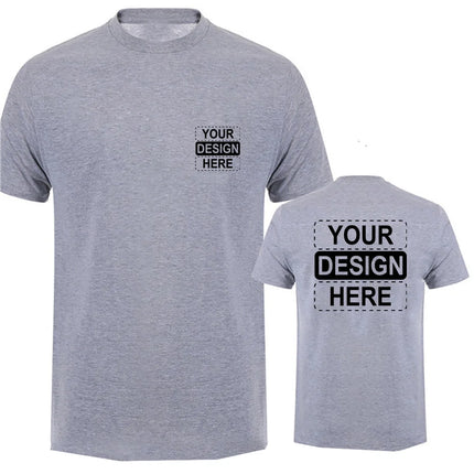 New Customized Printed Leisure T Shirt Harajuku Women Tee DIY Your Like Photo Or Logo T-shirt Fashion Custom Men Tops Tshirt