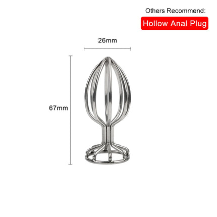 26-92mm Hollow Big Anal Plug For Women Vaginal Dilator Men Butt Expander Anus Washer Female Masturbator Sex Toys 18 Enema Douche