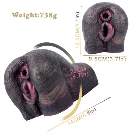 GEEBA Pocket Pussy Ass Male Masturbator Fantasy Men Penis Stroker Lifelike Textured Masturbation Sleeve Sex Toy Realistic Vagina