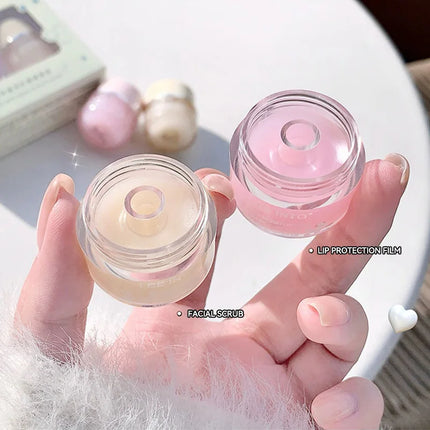 LEEINTO Honey Lip Balm Set Moisturizing Lip Balm Day and Night