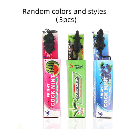 Cockroach gum startles April Fool's Day pranks, pranks, pranks, toys with random colors
