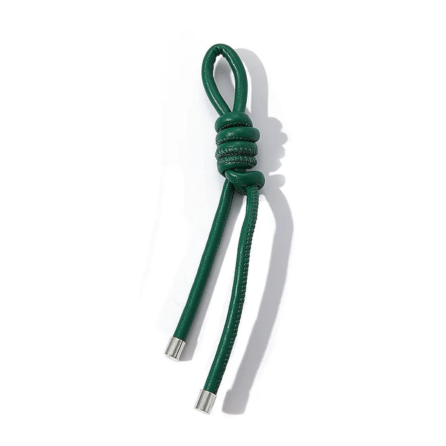 New PU Leather Rope Hanging Decoration Fashion Key Chain Mobile Phone Hanging Rope Bag Hanging Decoration Car Key Ring