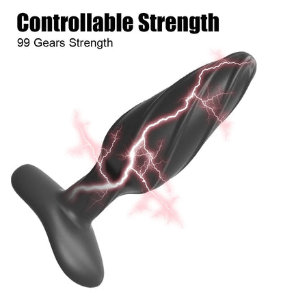 Digital Display Control 99 Gear Electric Shock Anal Plug For Women Vibrators 12Modes Men Masturbator Vaginal Butt Plugs Sex Toys