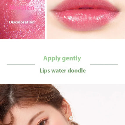 Aloe Vera Color-Changing Lipstick Long-Lasting Moisturizing Temperature-Activated Lip Balm Fade-Resistant Nourishing Lip Care Set