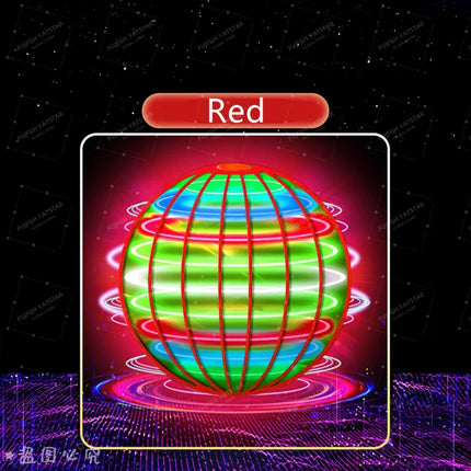 RC Magic Flying Ball Boomerang Fly Nova Orb Pro Mini Drone Hover Ball with LED Lights Flying Spinner Toy for Kids Christmas Gift