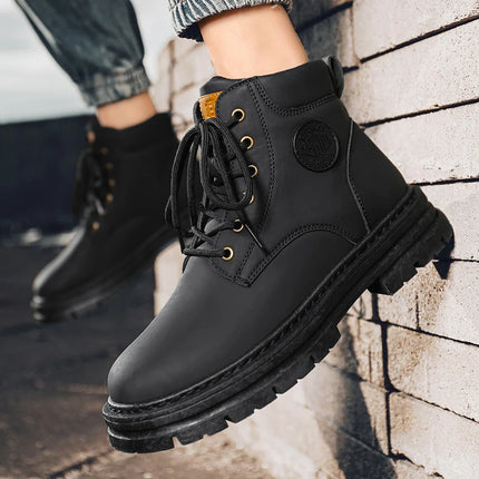 Men's High-Top Outdoor Work Boots / Bottes de travail montantes pour hommes