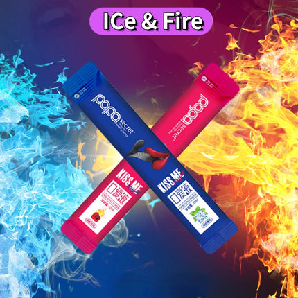 6pcs Oral Sex Water Liquid Edible Lubricant Strawberry Peach Flavor Ice Fire Lubricants Sex Toys for Women Men Couples Sexshop
