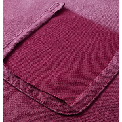 2026 summer washed T-shirt with pocket