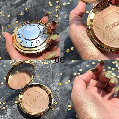 2020  Makeup Shimmer Powder Highlighter Palette Base Illuminator Highlight Face Contour Cosmetics Eyes Palette Bronzer