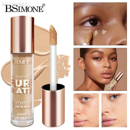 BSIMONE 1Pc Face Concealer Foundation Contour Stick - Long-wear Lightweight Brightening Blemish Contouring Beauty Makeup