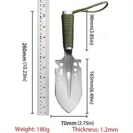Stainless Steel Pocket Shovel / Pelle Poche Acier Inoxydable