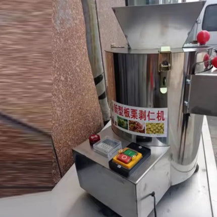 LXT Automatic Commercial Chestnut Sheller Small Shelling Machine Chestnut Peeling Machine