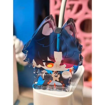 Honkai:Star Rail Imbibitor Lunae Mydie 5cm Mini Acrylic Figure Stand Model Plate DIY Desk Decor Standing Ornaments For Fans Gift