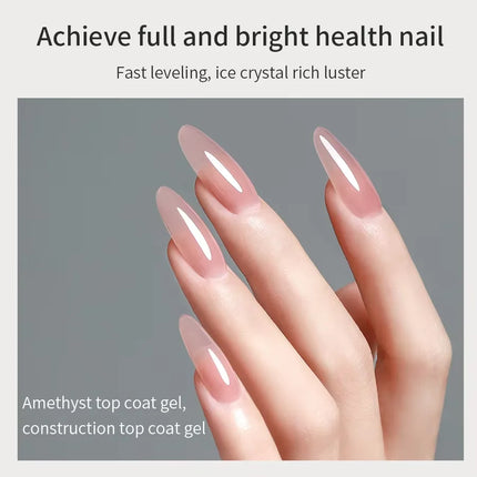 ANNIES Construction Amethyst Nail Sealer Nails Diamond Top Coat UV Gel