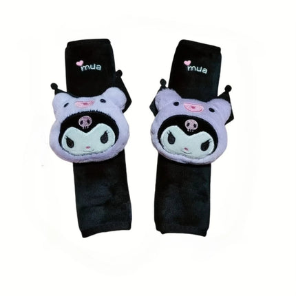 Cute cartoon character Kuromi car seat belt shoulder pads creative design car interior cute decoration holiday gift wholesale