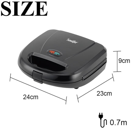Electric Waffle Maker 7 In 1 Grill Sandwich Cake Donut Walnut Panini Plate Cooking Kitchen Appliances Toaster Breakfast Machine