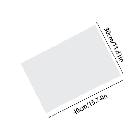 Baking Mat Sheet 40*60cm or 30*40cm Reusable Non-Stick Oil-Proof Baking Paper Heat-Resistant Oven Liner Sheet BBQ Pad 1/5/10 Pcs