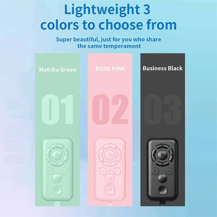 For Tik Tok Wireless Bluetooth Mobile Selfie Lazy Music Video Remote Control Mobile Phone Bluetooth Controller For All iPhone