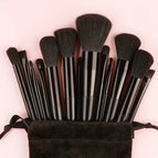 black with bag