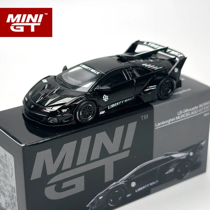 MINIGT 1:64 Porsche McLaren Lamborghini BMW Abarth Alloy Car Model 1143 1052 1046 996 870 886 985 789 1060 967 1053 1081 1055