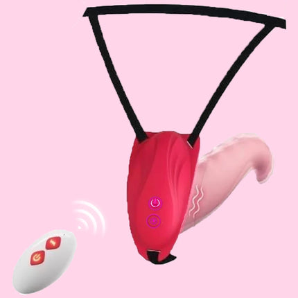 Wearable Vibrator Mini Clit Panty Butterfly Vibrator with Remote Control Vibrations Discreet Rose Sex Toy Women Couple Pleasure