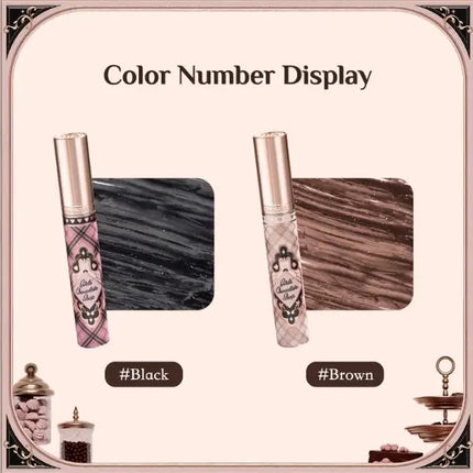 Flower Knows Lengthening Mascara Chocolate Wonder-Shop Series 3.5ml Mascara Eyelash Waterproof Makeup Women Beauty