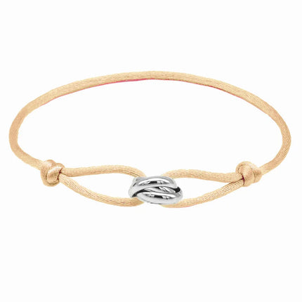 Zalman Wholesale GDS888 Luxury Unisex Bracelet 3 Metal Buckle Hand Chain Adjustable Men's Rope Bracelet for Women Jewelry Gifts