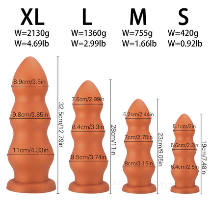 Super Huge 6.4-11cm Anal Plug Adult Sex Toys For Women Men Masturbate Big Butt Plug Anal Dildos Prostate Massage Fisting Plug