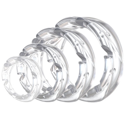 3pcs/set Cock Ring for Men Delay Ejaculation Penis Ring Sex Toys Lock Penisring Cockring Adult Male Sex Supplies