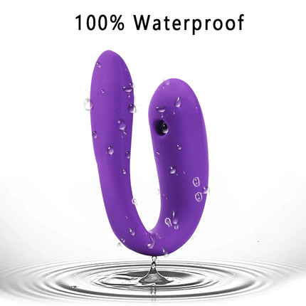 Sucking Dildo Vibrator 10 Intense Modes Sex Toys for Women G Spot Clitoris Stimulator With Remote Control U Shape Adult Sexo