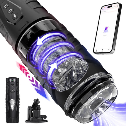 Automatic Male Mastubator Vibration Blowjob Machine for Men Masturbation Cup Sex Toys Adult Goods for Men Masturbate Supplies