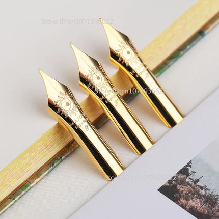 Majohn NO.8 Blue/Black Panda Gold-plated Sun Bock Nib for Majohn P139/P140/P141 Fountain Pen Writing Business Accessories