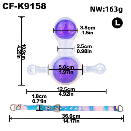 NNSX Silicone Mouth Gag with Adjustable Straps Breathable Ball Gag Deep Throat BDSM Adults Game Bondage Sex Toy For Women Men