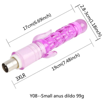 Fredorch Entry Level Sex Machine A2 / F2 /F3 Attachment 3XLR Accessories Dildos Suction Cup Sex Products For Women for Man
