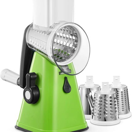 Multi-Purpose Rotary Graters Kitchen Mandoline Vegetable Slicer Cheese Slicer Shredder Potato Grinder For Nut Onion Carrot YY002