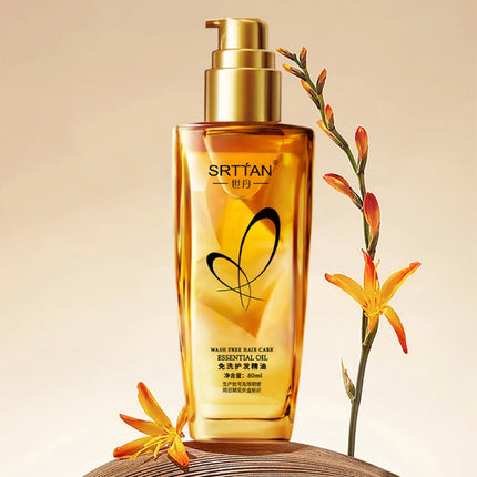 Moroccan Argan Oil Hair Serum Lightweight Hair Oil Mist For Split Ends, Frizzy Hair And Flyaways, Hair Oil Repair- Gloss Shine