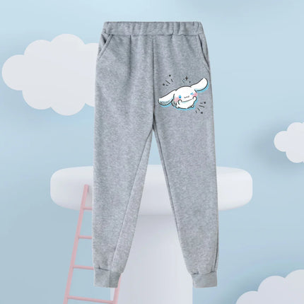 Boys Girls 2026 Autumn Winter Cinnamoroll Zipper Hoodie 3-14Y Cute Kawaii Street Cartoon Hot Fashion Outdoor Casual