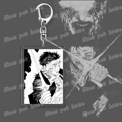 Anime Hiromi Higuruma Keychain Accessories Bag Charm Jjk Gojo Kaisen Manga Keyrings Fans Freinds Gifts