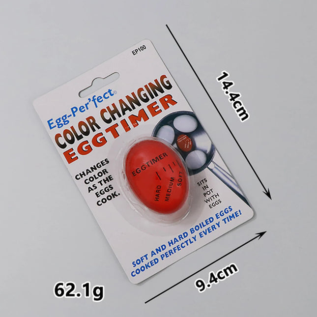 1pcs Egg Timer Boiled Egg Ripening Observer Yummy Soft Hard Egg Cooking Color Changing Creative Kitchen Utensils