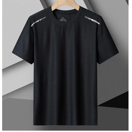 Women Reflective Running T-Shirt - High Elastic Breathable Quick-Dry Ice Silk Sport Top for Summer, Cool Short Sleeve Active Tee