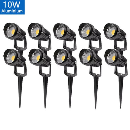 LED Garden Lights Outdoor Waterprof Lawn Lamp 220V110V12V 5W10W15W20W Landscape Spike Bulb IP65 Led Light Garden Path Spotlights