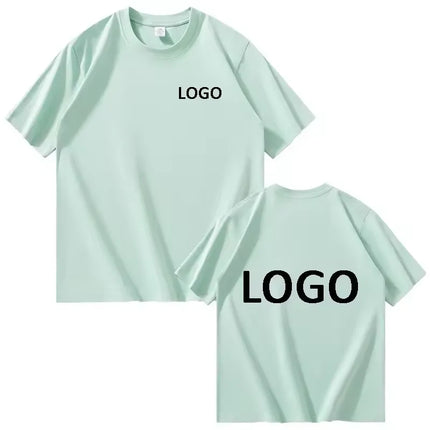 Customized Printed Men Women T-shirts Summer Loose Casual Clothing Fashion Short Sleeve  Creative design Tshirt Custom gifts
