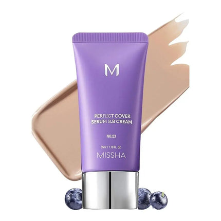 MISSHA Concealing BB Cream Provide Hydration Cover Dullness Fine Line Lightweight Breathable Create Natural Flawless Base Makeup